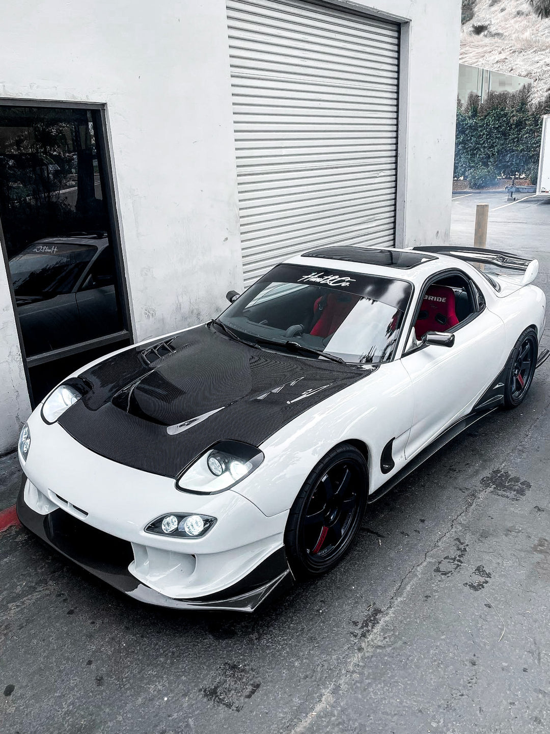 RX-7 V-Mount Hood – STREETHUNTER DESIGNS